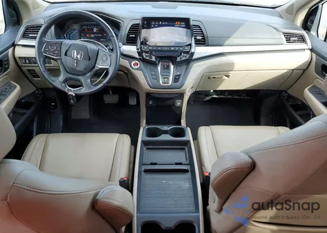 2022 Honda Odyssey Exl z USA, uszkodzony, nr VIN 5FNRL6H73NB034963